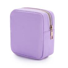 Trousse de maquillage tendance pour femmes, pochette-Violet