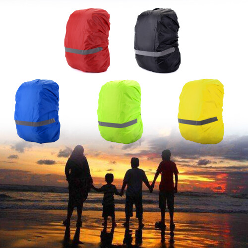 Rucksack-Regenschutz, wasserdichte Abdeckung,-Rot S 2