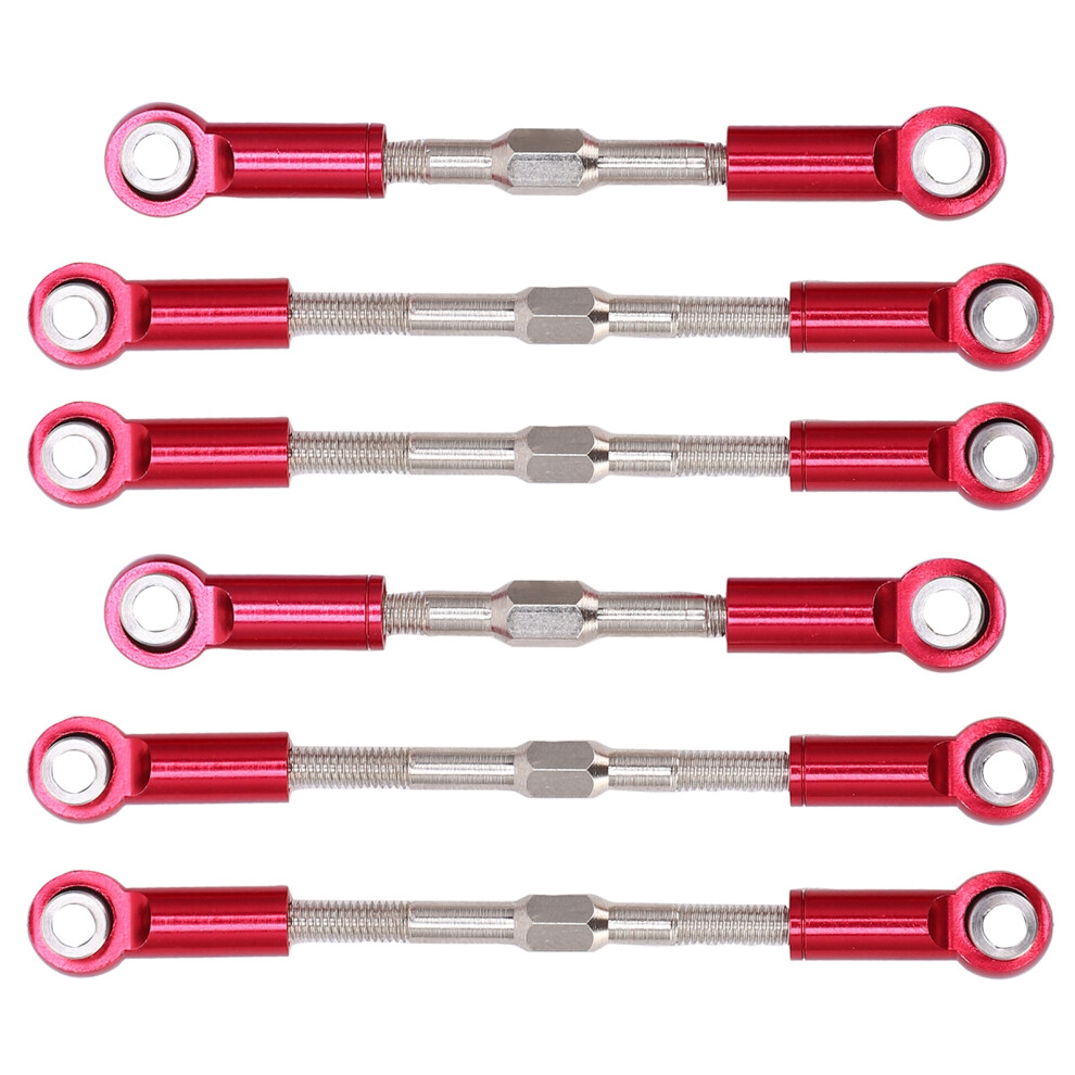 Durable Steering Servo Linkages For Wltoys 144001 1/14 Rc Vehicles Red 8011376946160