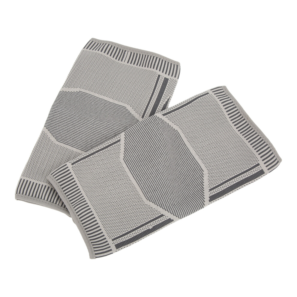 Graphene Double Side Knee Support Brace, Natural Wormwood Heating & Cold Protection, L