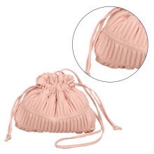 Sac à bandoulière à cordon pour femmes et filles,-Rose
