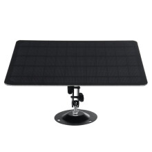 Solarladegerät für USB-Kameras, wasserdichte monokristalline Silizium-Ladematte (10 W), Schnellinstallationsset für den Außenbereich