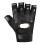 Half Finger Mesh Biking Gloves with Soft Padding, Breathable, Black, Free Size 4