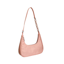 Sac à bandoulière en nylon compact et pratique, sacs sous-Rose