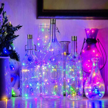 String Lights for Recycle Bottles, Waterproof LED String Lights with High Quality Copper Wire for Easy Design, Romantic Atmosphere for Indoor Outdoor