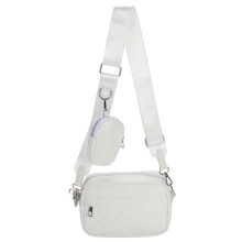 Sac à bandoulière couleur unie, sac à bandoulière de-Blanc