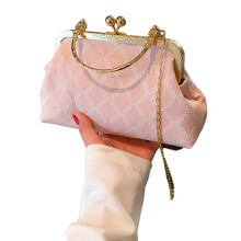 Party-Handtasche, schlanke und funktionale Umhängetasche,-Rosa