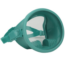 Spearfishing Mask Ultra Lightweight Construction Hydrodynamic Profile Panoramic Field Of View Tempered Glass Lens Soft Silicone Seal For Freediving Un