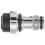 Scuba Diving Replacement BCD Power Inflator K-Shaped Valve Chrome Brass Core 6