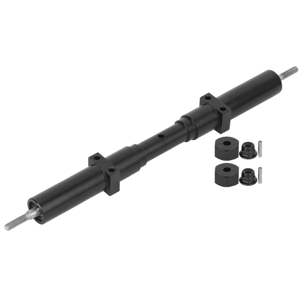 Rc Wheel Axle For 1:10 Scale Vehicles, Non-Powered Rear Wheel Axle Metal Rc Trailer Axle Upgrade Part With High Quality Metal Material, Sturdy And Dur 9093122871468