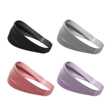 Cinta para el sudor elástica Performance Blend para hombres y mujeres, diadema ajustable que absorbe la humedad, talla única, agarre