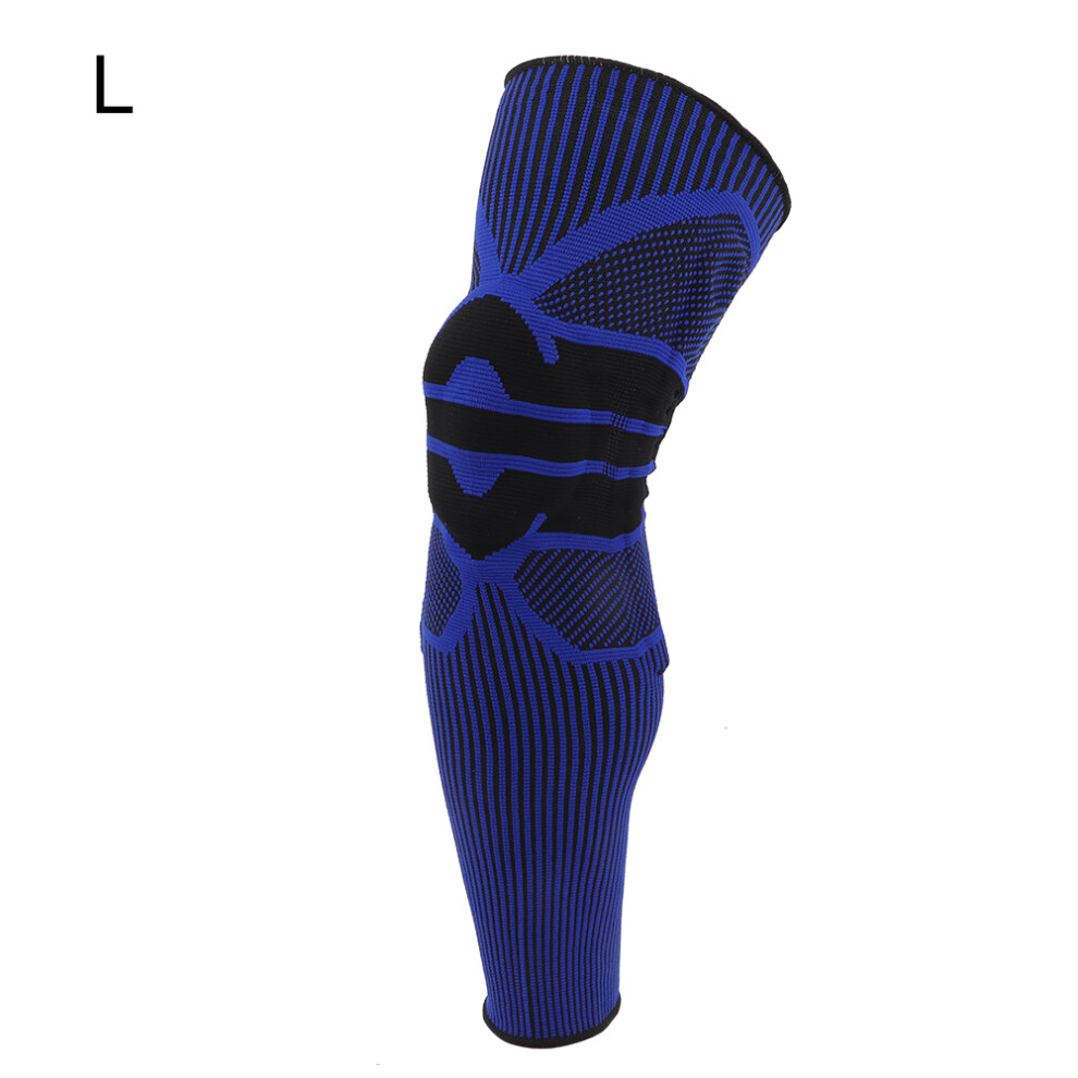 Compression Knee Sleeve With Stabilizers Patella Pads Adjustable Support For Arthritis Pain Ligament Injury Relief Breathable Comfort Fit