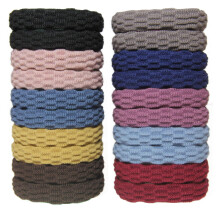 Elastici per capelli in cotone senza cuciture, il materiale altamente elastico garantisce una tenuta forte e una vestibilità confortevole, adatti a