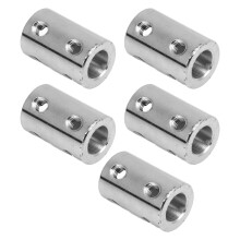 Robustes jeux de 5 couplesurs d'alésage 8 à 8 mm avec 20 vis pour une utilisation polyvalente