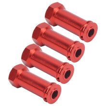 RC-Aluminiumlegierungsradnabenadapter für WLToys 144001 1/14 RC-Auto Rot