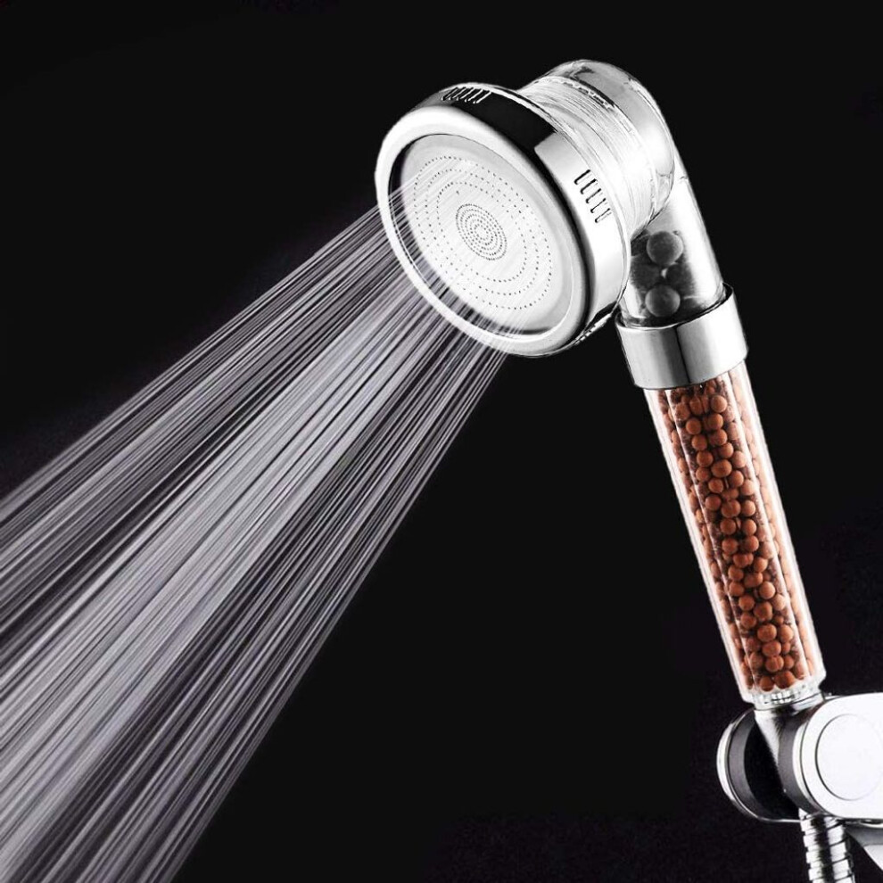 Temperature Sensing Showerhead, High Pressure Water Saving, Easily Install & Disassemble, Perfect For Dry Skin & Hair 9340959600786