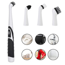 Brosse de nettoyage électrique, brosse oscillante pour têtes de brosse de haute qualité, facile à utiliser, brosse ménagère à piles, idéale