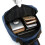 Multipocket Men Single Shoulder Bag Canvas Chest Bag-dark grey 2