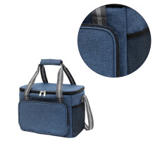 Sac à déjeuner fourre-tout, sac à Bento étanche pour-Bleu marine