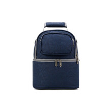 Sac à bandoulière compact pour congélation du lait-Bleu