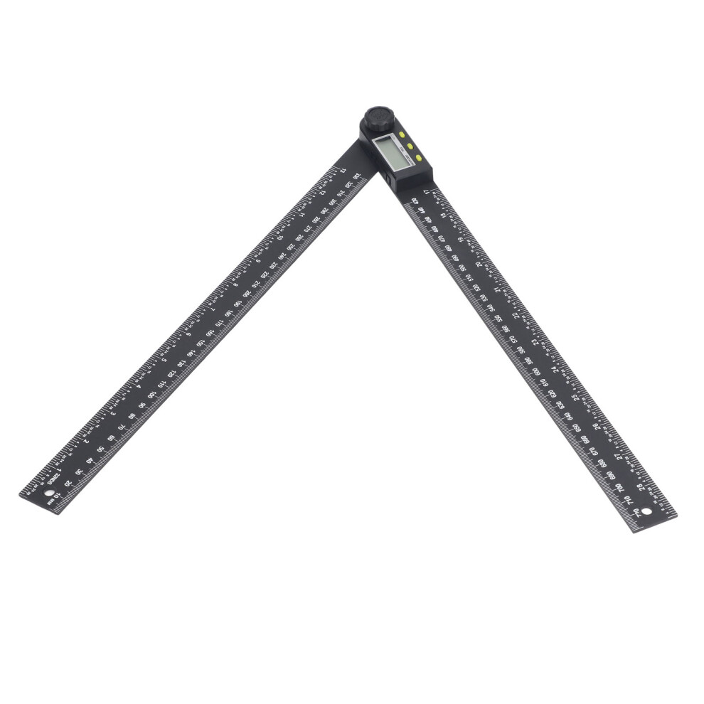 Digital Angle Ruler Lcd Protractor 0Â300Mm 0Â360 Black 8441370123760