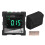 Digital Angle Gauge 4x90 LCD Backlit Inclinometer, ABS Black 2