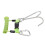 Spring Coiled Diving Hook Stainless Steel Double End Snap Clip Green 14