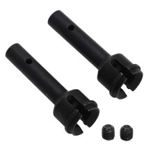 Eje de repuesto para coches de control remoto. Eje trasero de acero de alto rendimiento compatible con Arrma Mojave Kraton Notious Outcast Typhon