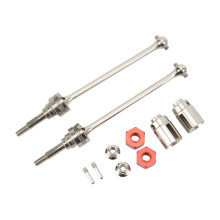 Front CVD Drive Shaft For RC Car High Strength Steel Replacement Parts Heavy Duty Universal Wheel Durable Material Easy To Install With Increased Smoo
