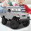 Τηλεκατευθυνόμενο φορτηγό για παιδιά RC Rock Crawler4x4 Εκτός δρόμου με προβολέα LED Υψηλή 6