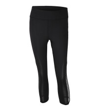 Dames sportlegging met zakken, plus size, gymlegging met hoge taille, capri-model, effen blauw, cropped design, ademend, duurzaam, compressietights.