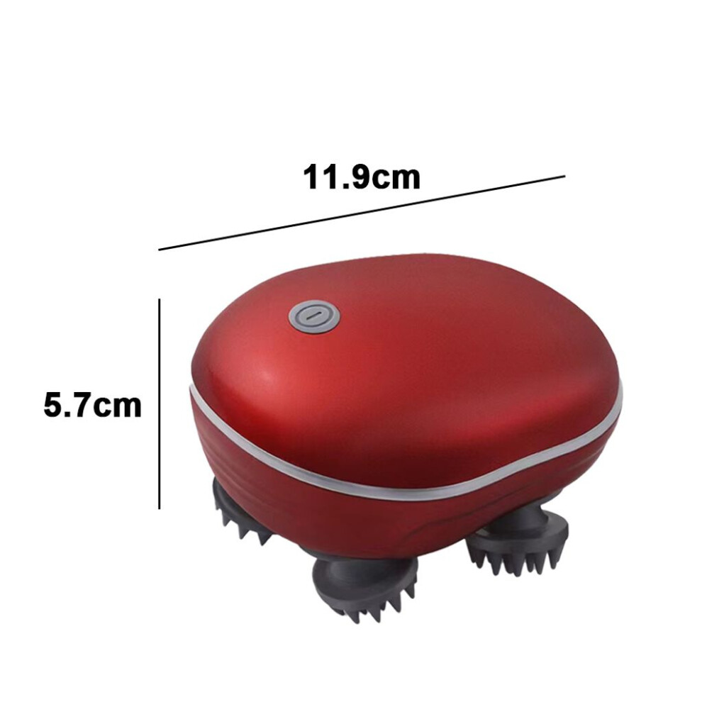 Electric Pet Massager, Relieves Tension In Cats And Dogs, Massage Nodes For Therapeutic Relief, Adjustable Speeds And Rotating Massage Heads For
