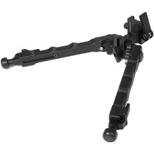 Sistema de suporte para rifle, apoio de precisão para arma, bipé ajustável, design discreto, liga de alumínio de grau aeronáutico, polímero