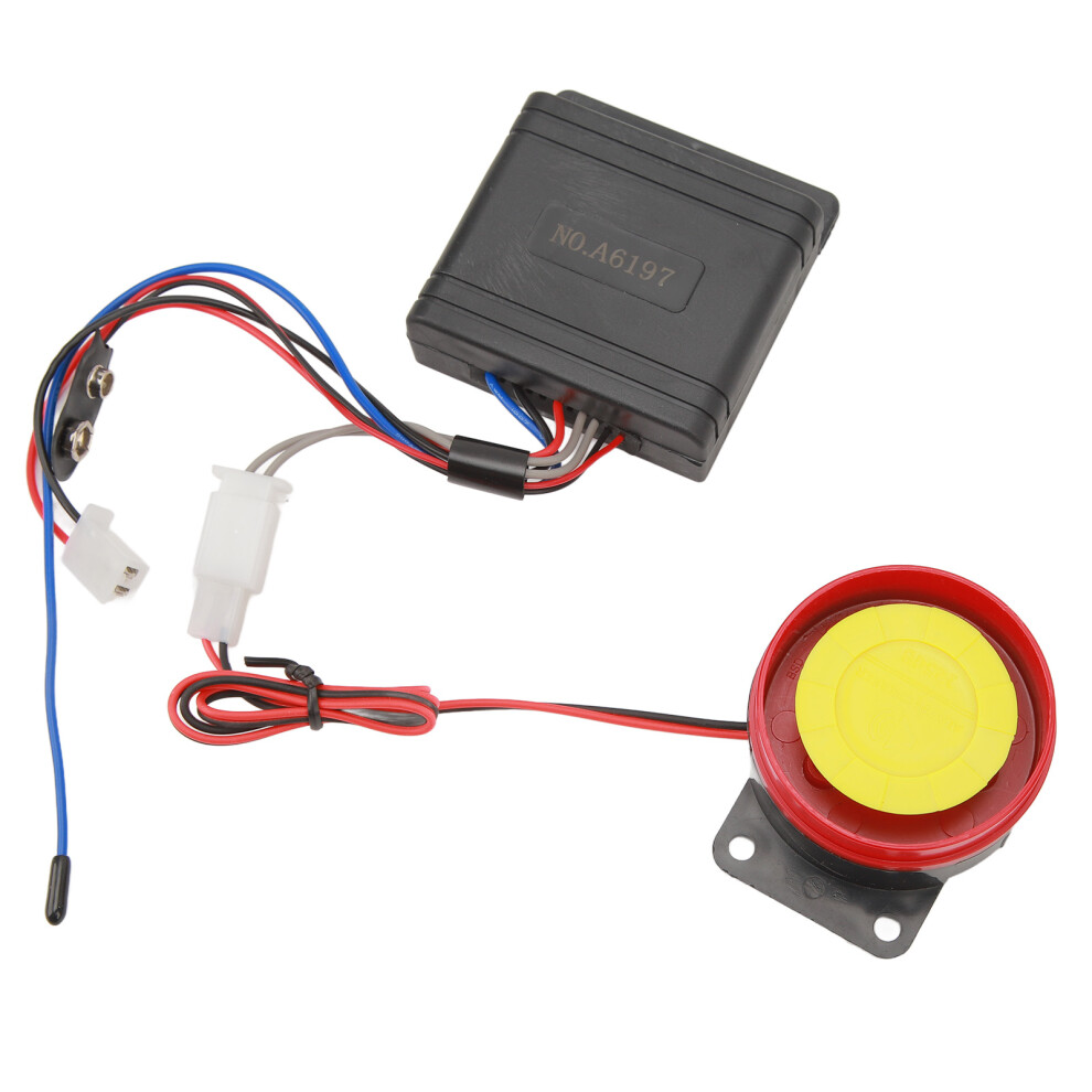 Abs Waterproof Motorcycle Alarm Kit With Remote 4 Sensitivity Modes 6951370534906