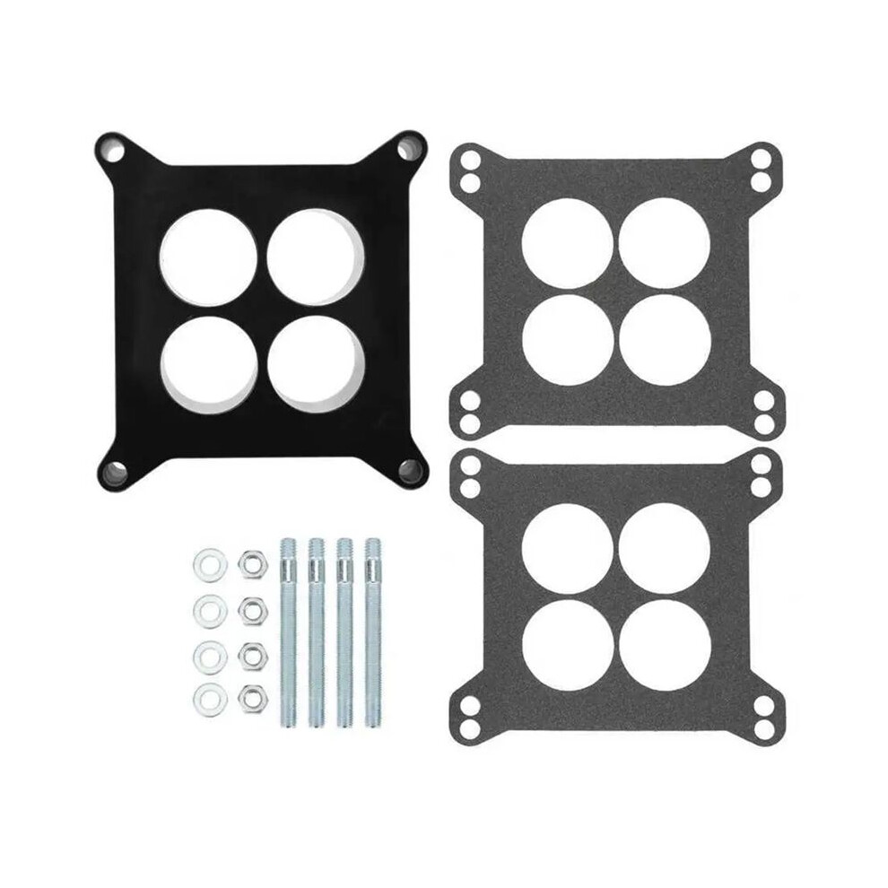 2Inch 4 Hole Carburetor Spacer Open Center Style Replacement For Holley Holley Chevy 4Bbl Sbc Bbc Engine Carb 4711289087977