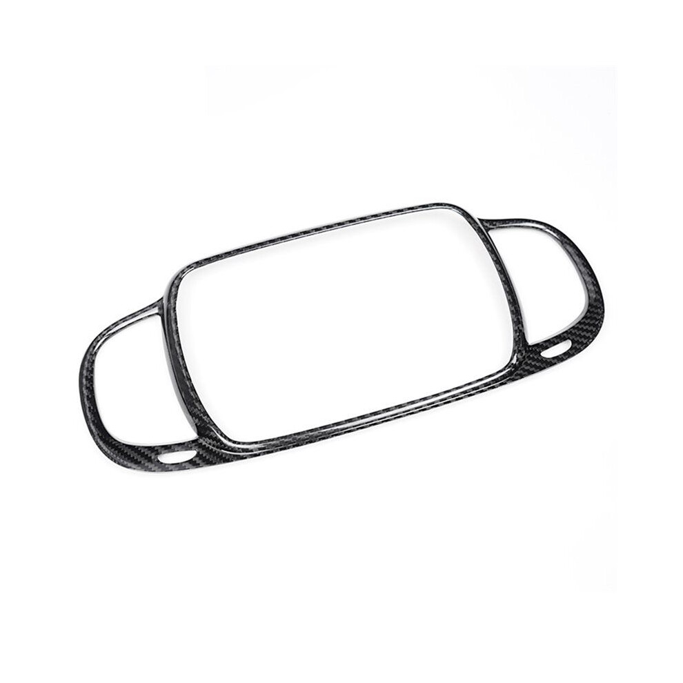 Carbon Fiber Car Dashboard Navigation Screen Frame Cover For 500 21-2023 Lhd Center Air Condition Outlet Frame Trim 6031264400897