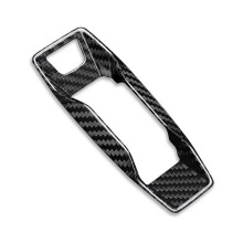 Real Dry Carbon Fiber Car Gear Shift Trim for A3/A5/A6/Q5/Q6/SQ5/SQ6/RS3 S E-Tron / E-Tron 2025- LHD