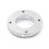 2inch Steering Column Floor Mount, Polished Steering Column Floor Mount Round for  SBC BBC 350 Engine 5