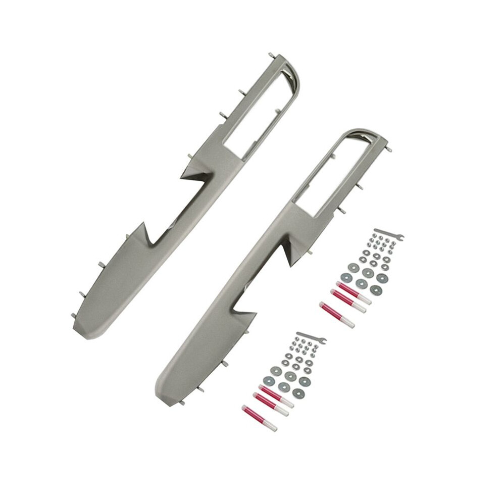 1Pair Front Door Handle Armrest Panel Repair 80994 80995 For Chevy Tahoe Silverado 2010-2014 20954878 20954886 Gray 6032275606728