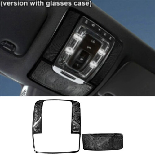 Car Interior Reading Light Frame+Speaker Cover Trim Sticker Set for   A B CLA GLB EQA GLA GLS Class 19-2024 2