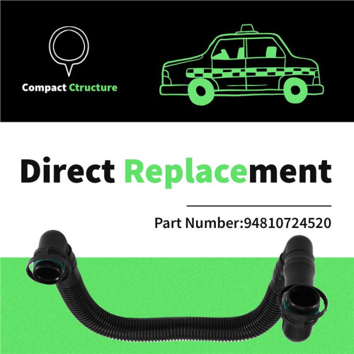 94810724520 Engine Crankcase Breath Hose Exhaust Pipe for  Cayenne 92A Engine 2