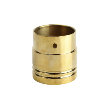 Universal Motorcycle Brass Drilled Exhaust Port Exhaust Tip Exhaust Pipe End Cap for Most 1-3/4inch Pipe Interiors