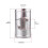 76mm Air Intake MAF Sensor Adapter Air Intake Meter Mounting Base for     Car Adapter 6