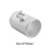 76mm Air Intake MAF Sensor Adapter Air Intake Meter Mounting Base for     Car Adapter 2