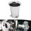 Air Filter Interface Cup Horn Velocity Stack Billet Aluminum Velocity Stack for  Chrome Cv Carburetor 2