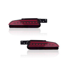 LED Rear Bumper Reflector Light for CRV 2012 2013 2014 Turn Signal Light Brake Tail Light Accessories