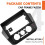 9 Inch Car Frame Fascia Adapter for   2018+ Android Radio Dash Fitting Panel Kit LHD 6