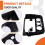 9 Inch Car Frame Fascia Adapter for   2018+ Android Radio Dash Fitting Panel Kit LHD 5