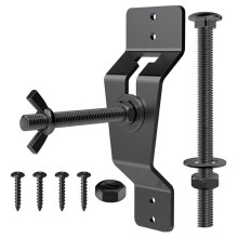 Stainless Steel Spare Wheel Tire Rack Mount Holder for Trailers Garages Wall-Mounted