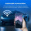 Adattatore Wireless CarPlay per IOS e per Android - Collega e Usa, Non Richiede Batteria, Compatibile con Vari Modelli di Auto 4